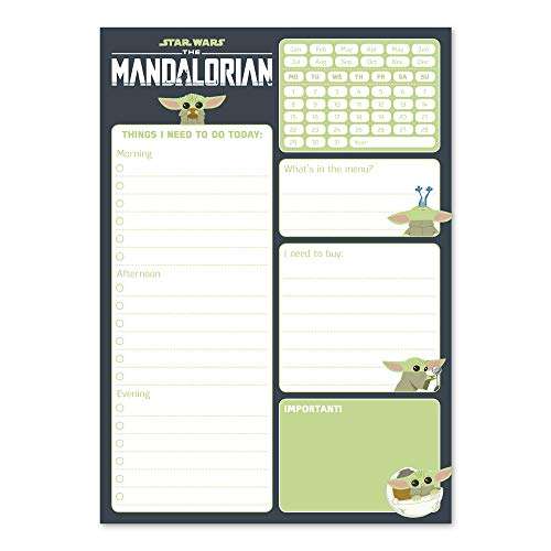 Bloc de notas de escritorio The Mandalorian - Producto con licencia oficial