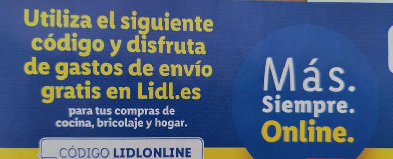 Gastos de envío gratis en Lidl [PEDIDO MINIMO 50€] » Chollometro