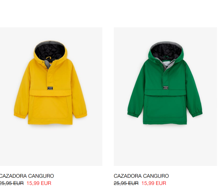 Shop Chaqueta Canguro Niño Zara | UP 50% OFF