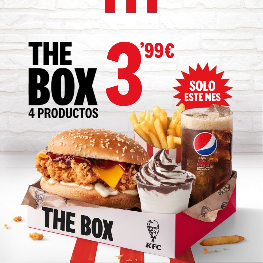 Kfc 5 Productos Por 5 Euros