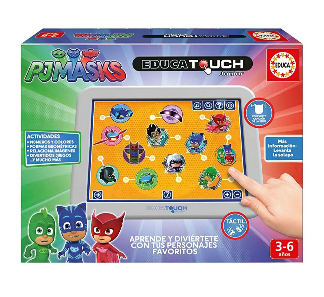 Educa - EducaTouch Junior PJ Masks, con música y Canciones ...